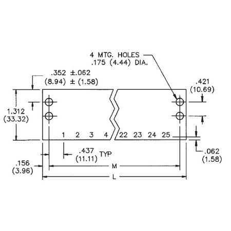 CONNECTIVITY SOLUTIONS Barrier Strip Terminal Block, 20A, 2 Row(S), 1 Deck(S) MS-10-141